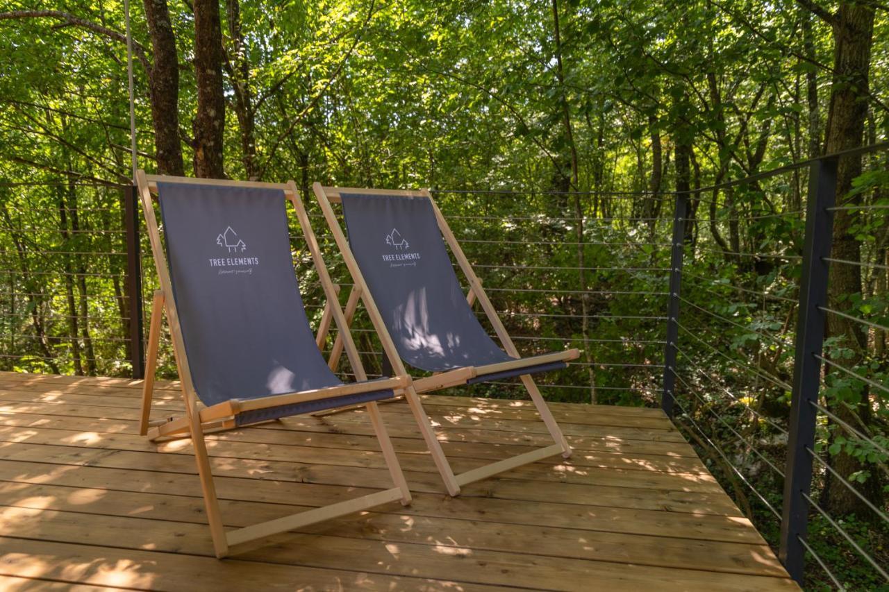 Tree Elements Treehouse Retreat Lejlighed Slunj Eksteriør billede